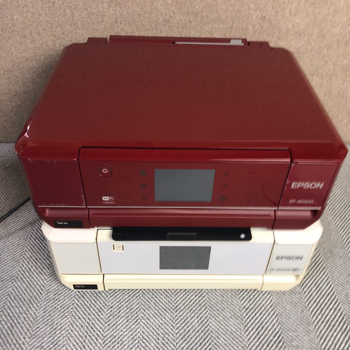 ジャンク 2台セット EPSON エプソン EP-805AR /EP-806AW ジャンク 2台セット EPSON エプソン EP-805AR /EP-806AW