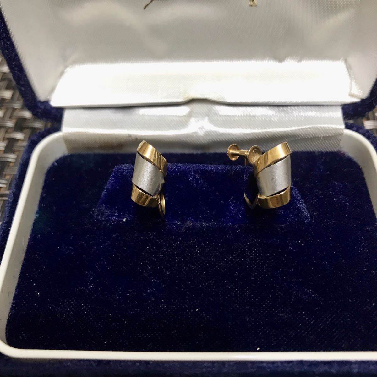 K18 Pt900コンビ イヤリング | alfasaac.com