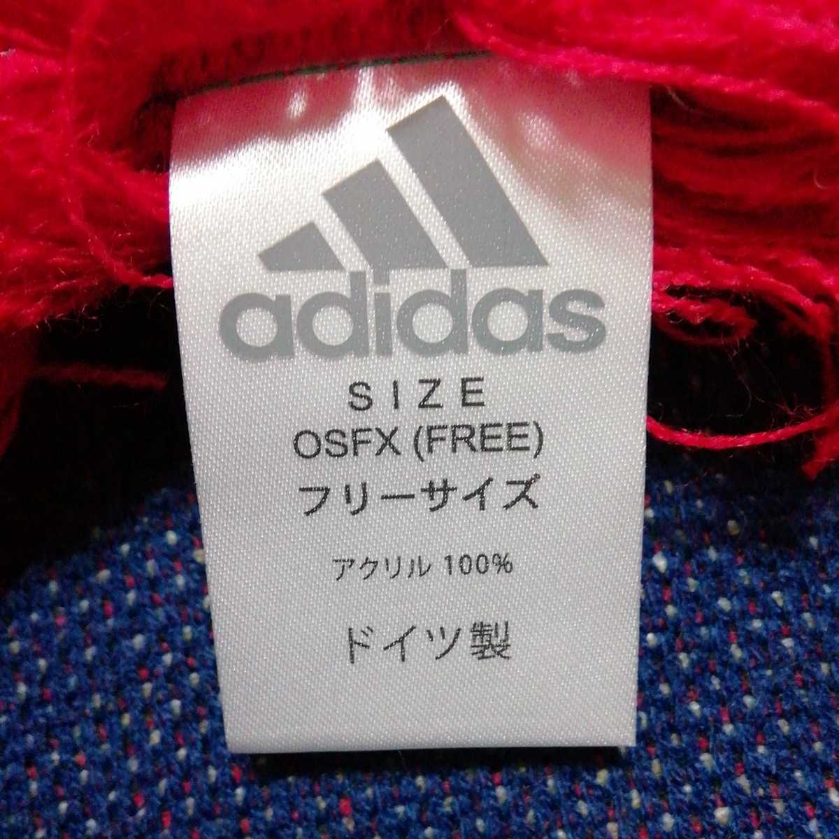 ★【中古】adidas(アディダス)　マフラー　フリーサイズ　色/紺、赤、白など_画像6