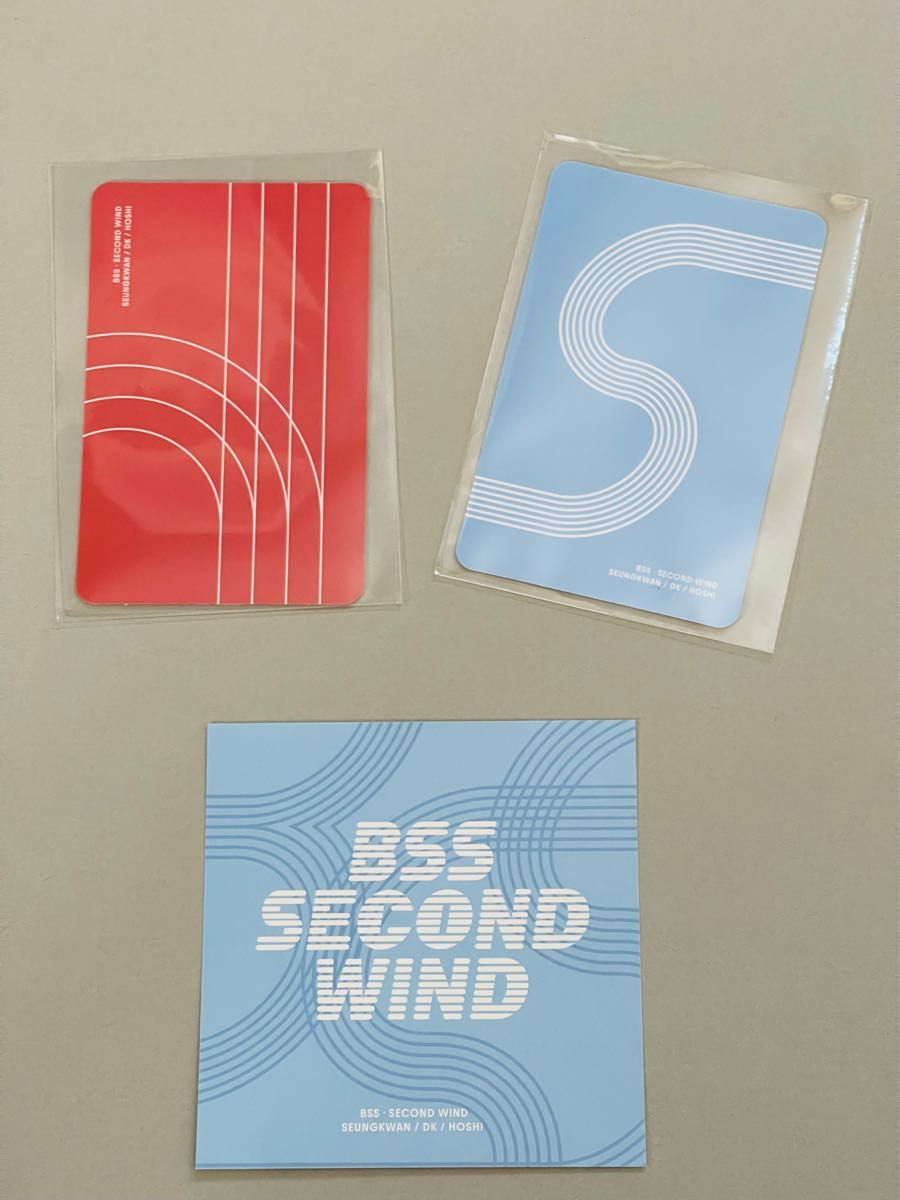 SEVENTEEN BSS SECOND WIND スングァン トレカ3点セット