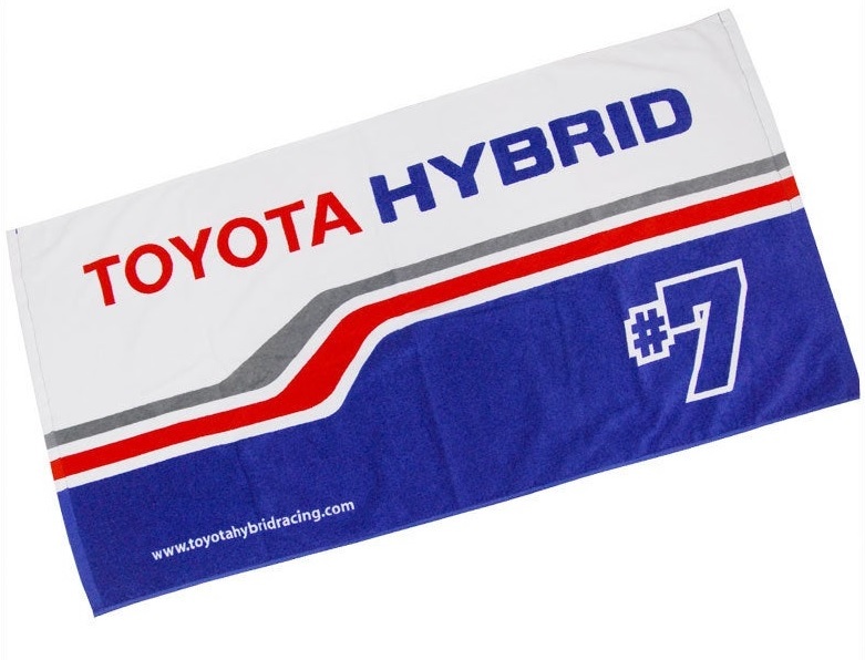 TOYOTA HYBRID RACING ビッグタオル WEC タオル TS030 トヨタ_画像4