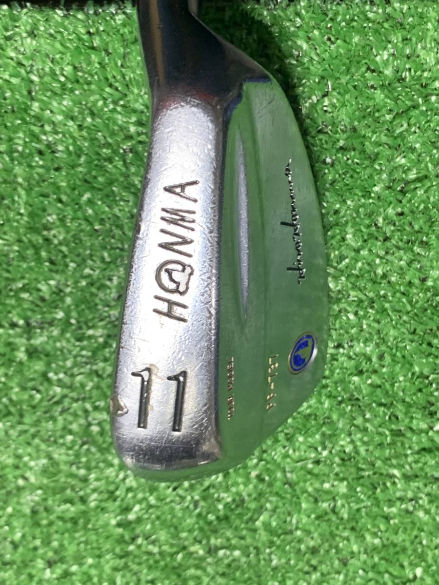 SAI-3139　中古　単品アイアン　HONMA ホンマ　PP-737　TOUR MODEL　青モグラ　11番アイアン　スチールシャフト　Flex 不明_画像3