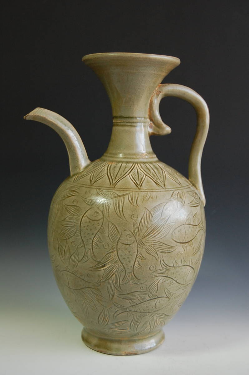 宋時代 青磁刻花壷 | paradaabogados.com