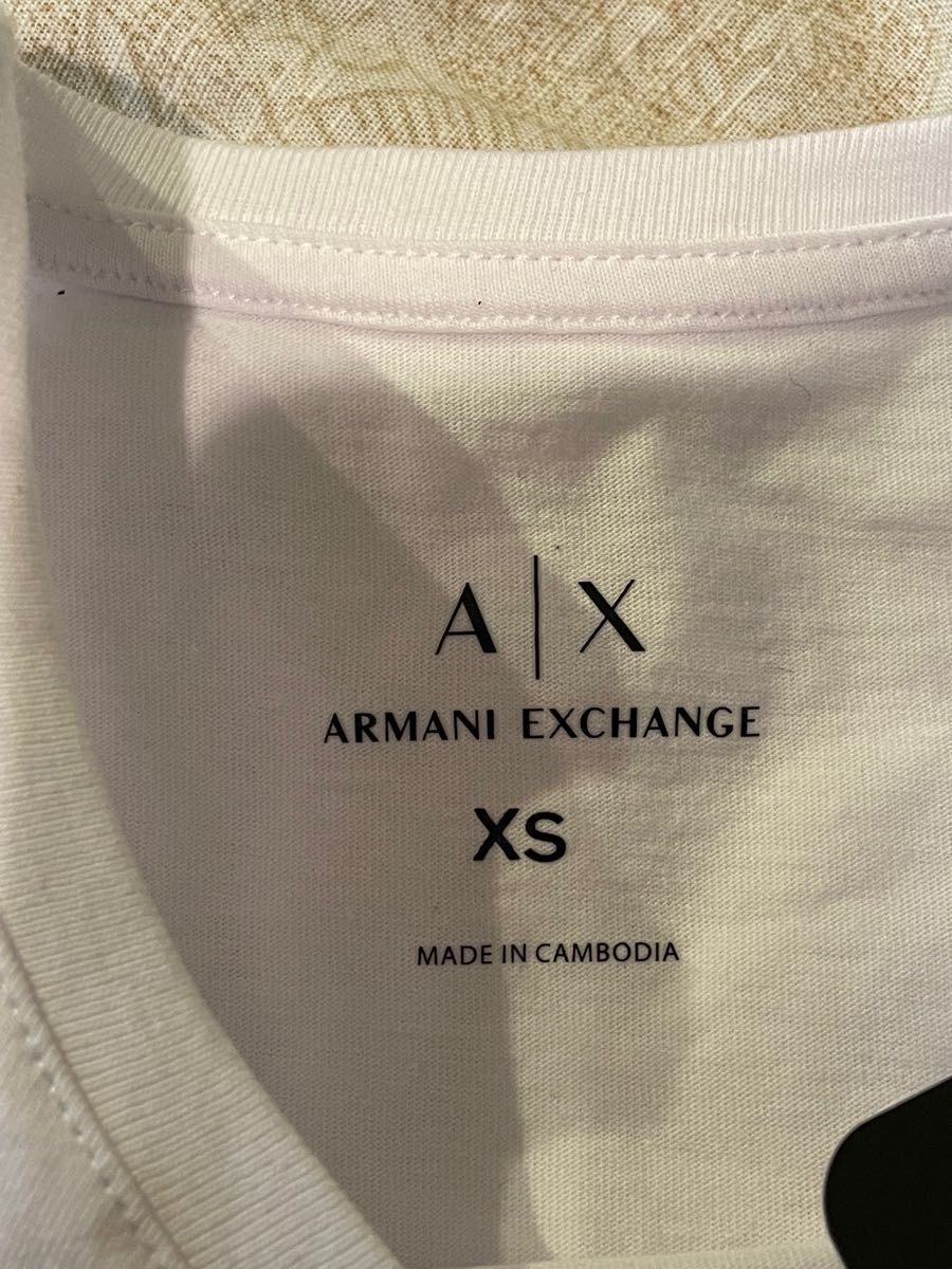 【新品・美品】アルマーニエクスチェンジ Tシャツワンピース Tシャツ レディース XS