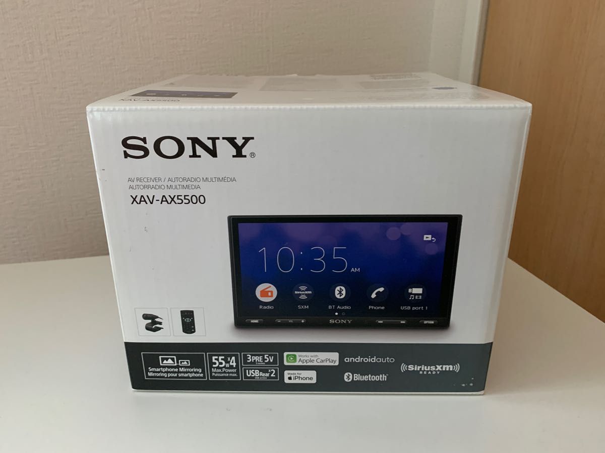 直営店限定 Sony XAV-AX5500 Apple Car Soundsync Bluetoothレシーバー