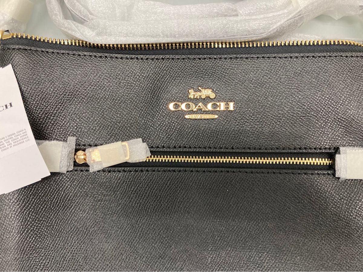新品未使用】COACHレザーショルダーバッグC1556IMBLK IM/BLACK
