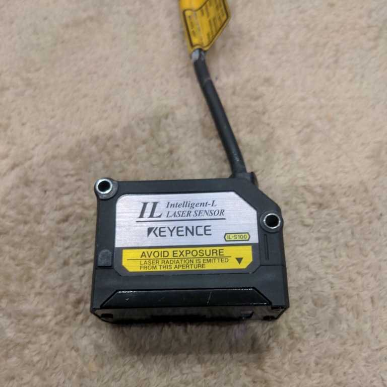 上品 IL−S100 CMOSレーザアプリセンサ センサヘッド KEYENCE その他