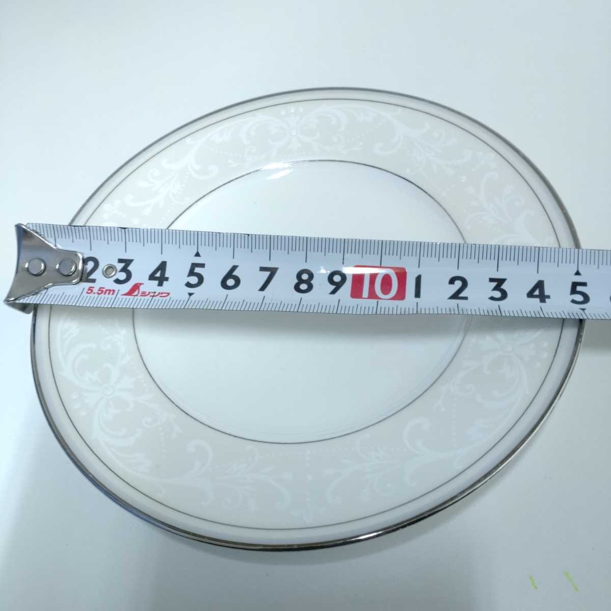 鋤54）50枚 15.3cm NIKKO　パールシンフォニー PEARL SYMPHONY ニッコー FINE BONE CHINA　プレート ケーキ皿 高級 ホテル 洋食器 (211224)_画像10