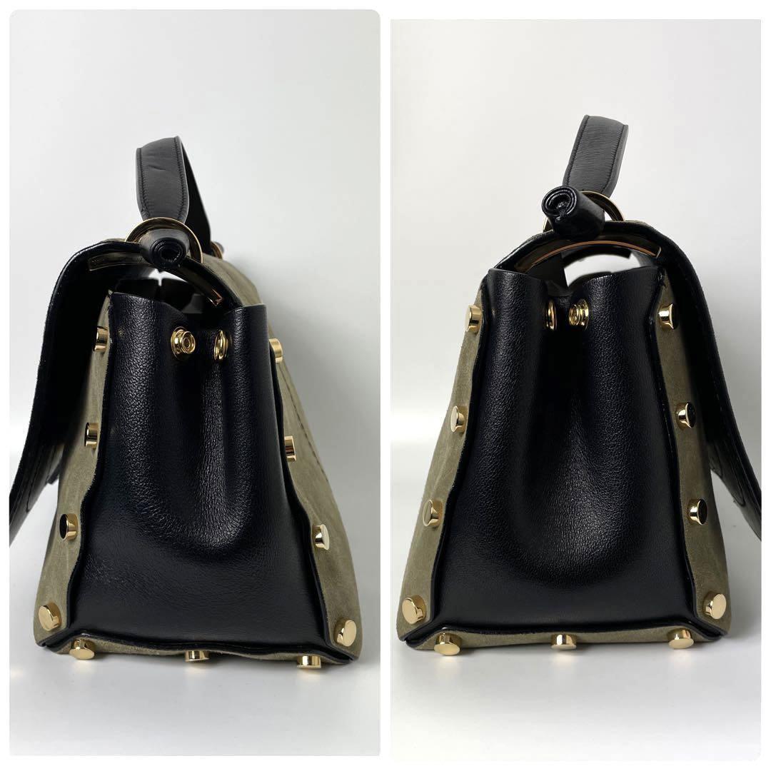 定価25万・美品】ジミーチュウ ロケット スエード 2WAY ショルダー