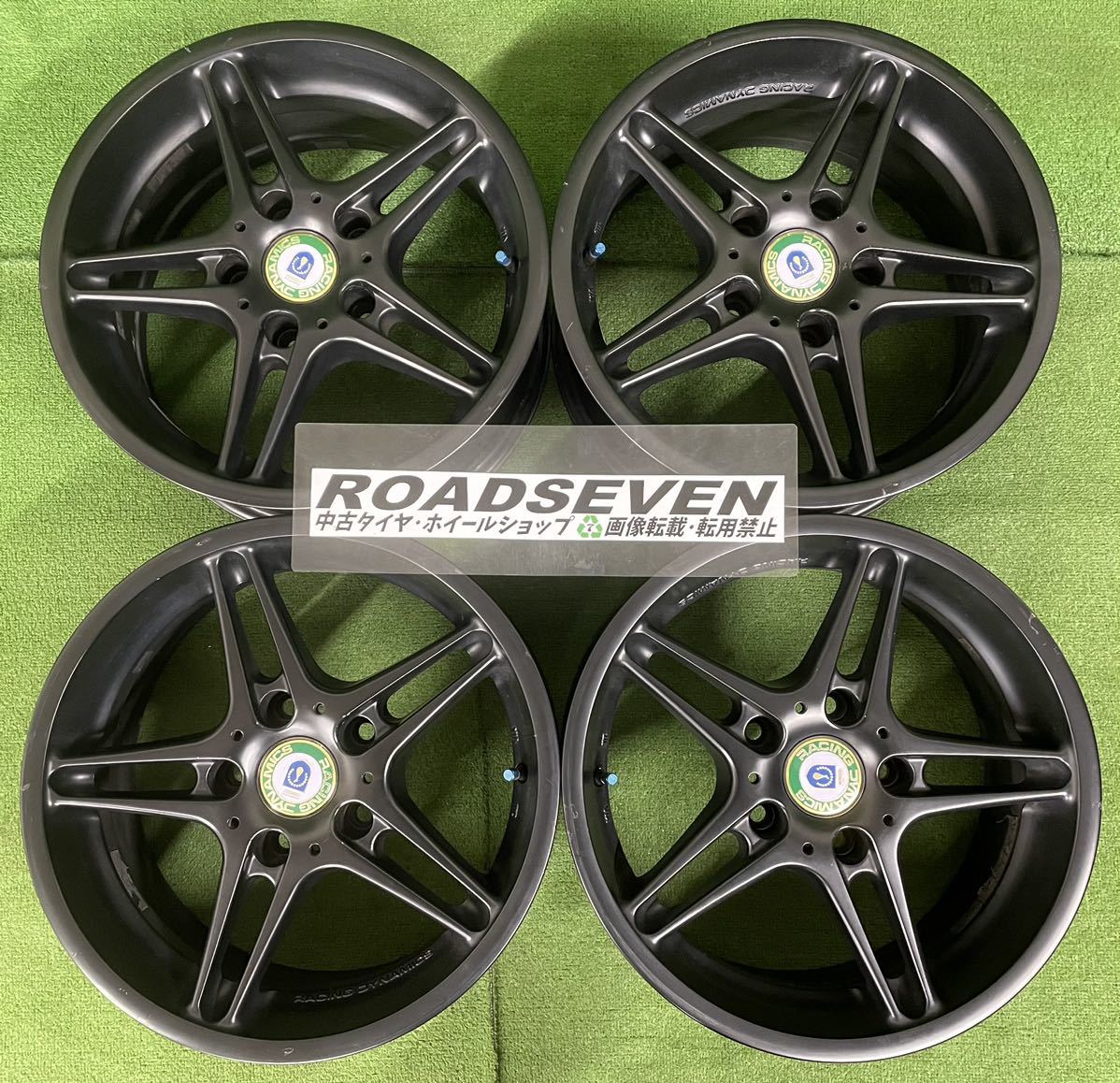 ★RACING DYNAMICS RD3 レーシングダイナミクスBMW 3シリーズ 16インチ 16×7J +31 PCD120 5H ハブ径:約74 4本Set 中古アルミ ★送料無料