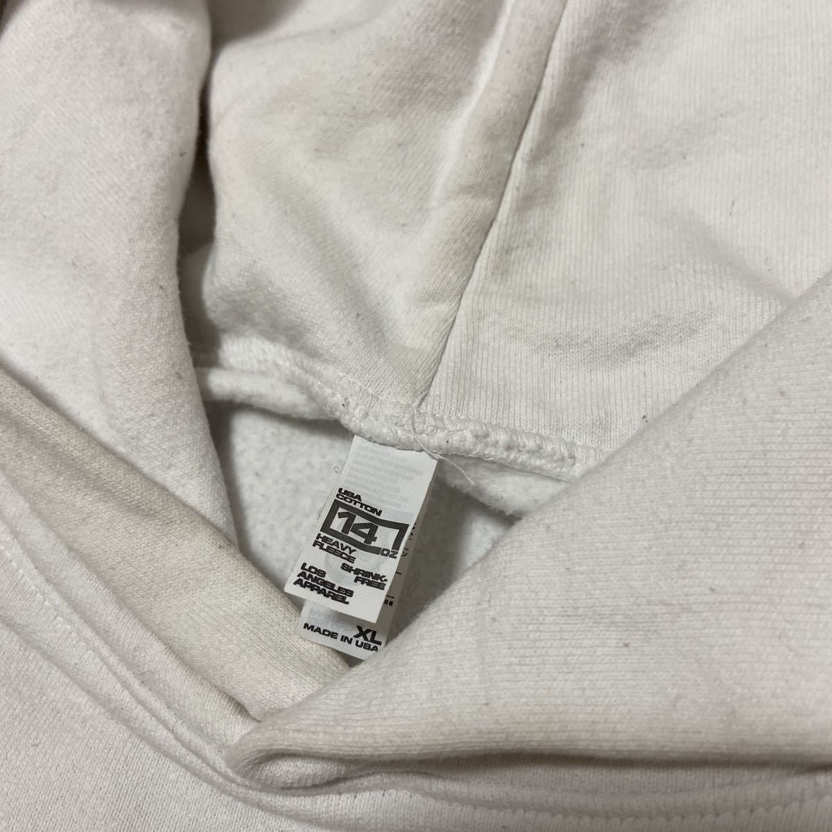 LOS ANGELES APPAREL ロサンゼルスアパレル USA製 スウェットパーカー