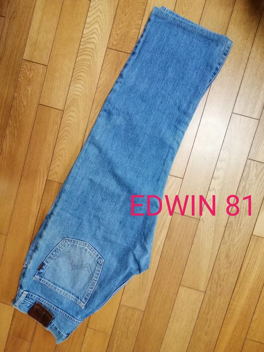 EDWIN エドウィン デニムパンツ ジーンズ ウエスト81 大きいサイズ