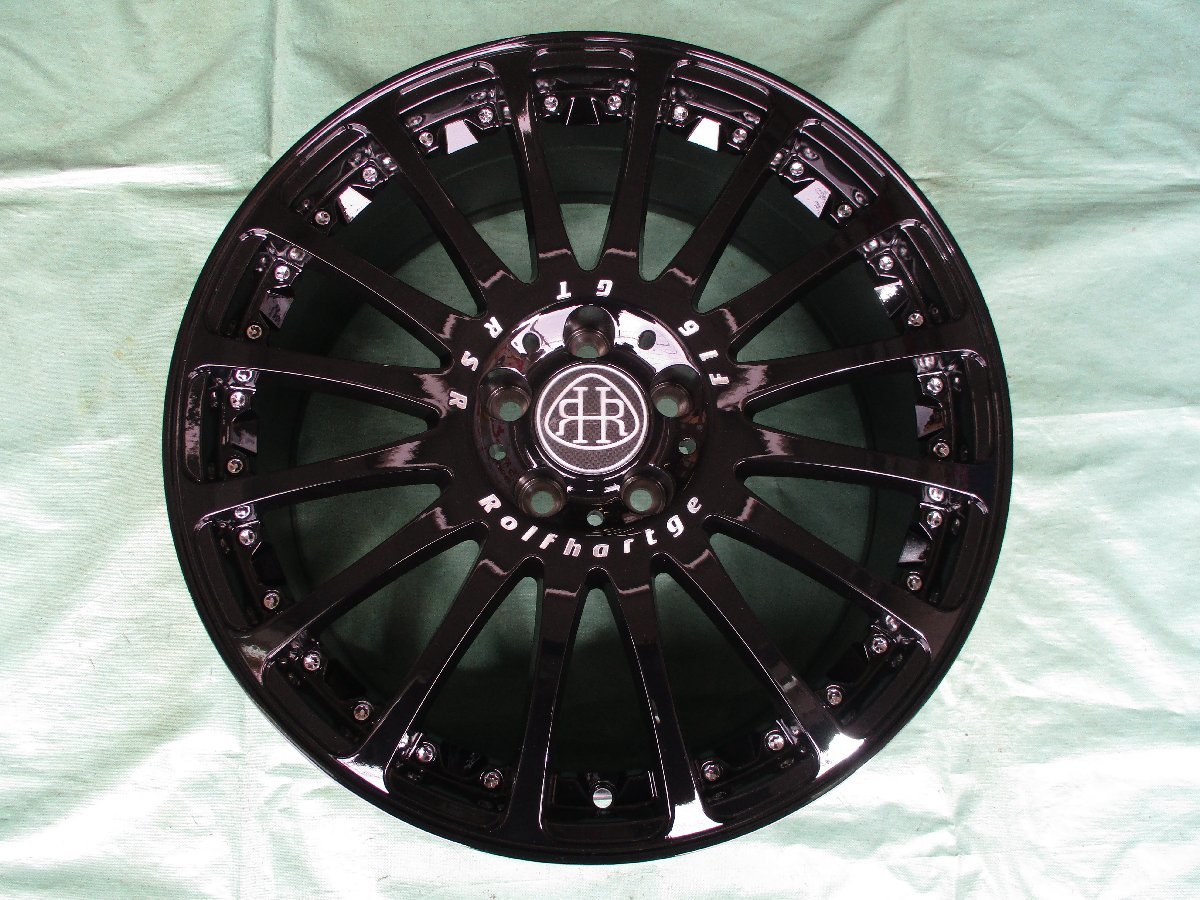 新品 Rolfhartge (ロルフハルトゲ) F16GT RSR BK & ブリヂストン アレンザ 001 235/50-18 4本セット ベンツ・GLA (X156)_画像2