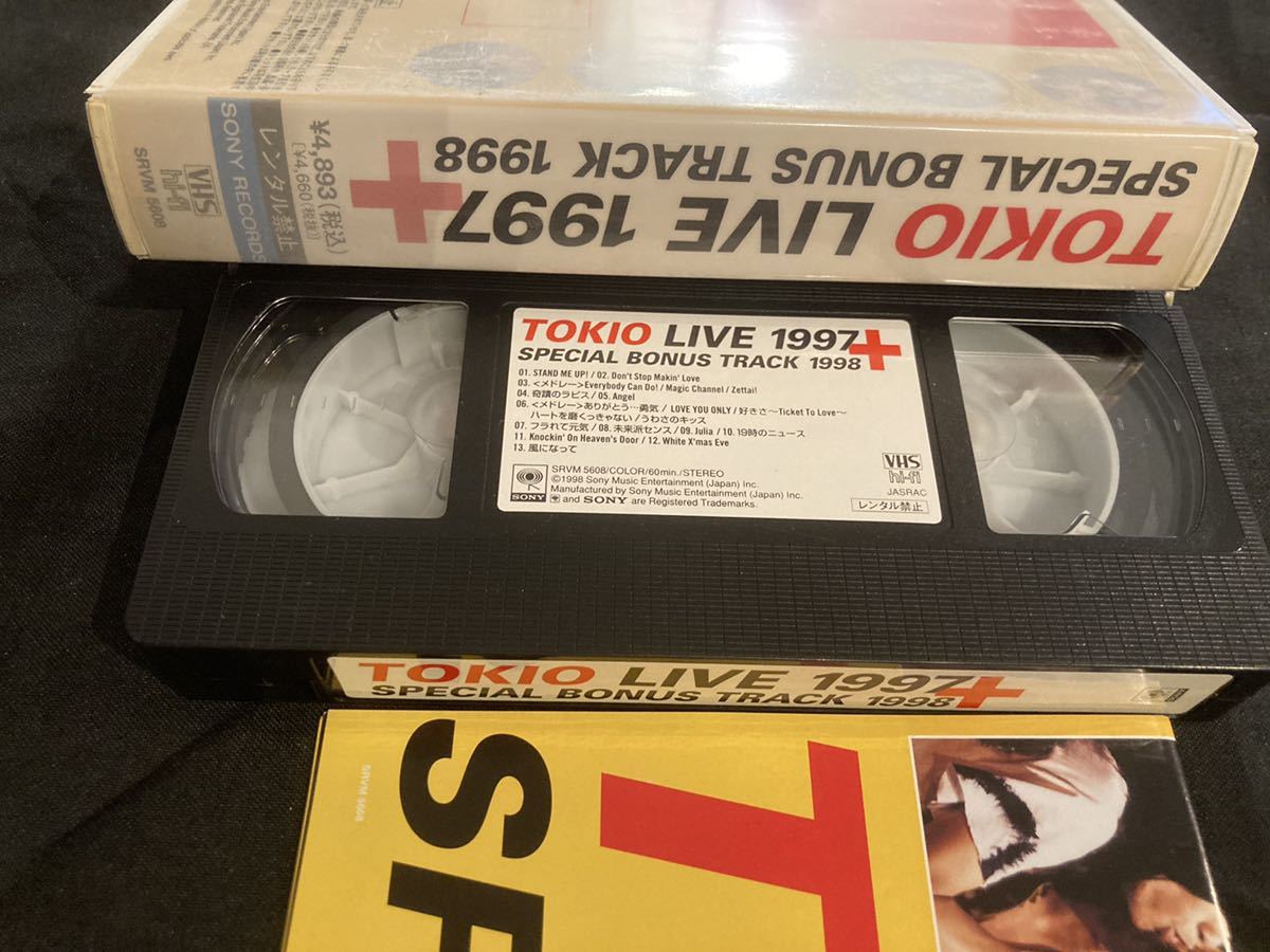 TOKIO LIVE 1997+SPECIAL BONUS TRACK 1998 VHS長瀬智也　城島茂　ライブ_画像3
