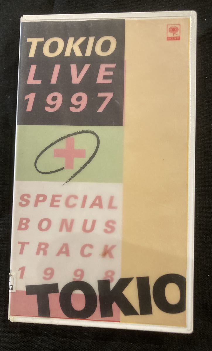 Tokio Live 1997+Special Bonus Track 1998 VHS Tomoya Nagase Shigejima Live