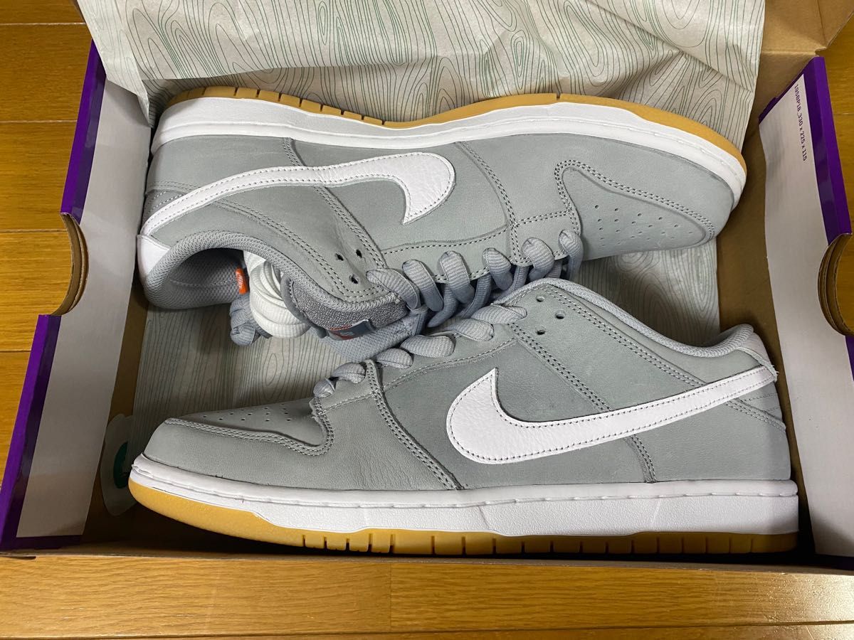 Nike Dunk Low Orange label Grey Gum ナイキ SB ダンク ロー オレンジレーベル グレーガム