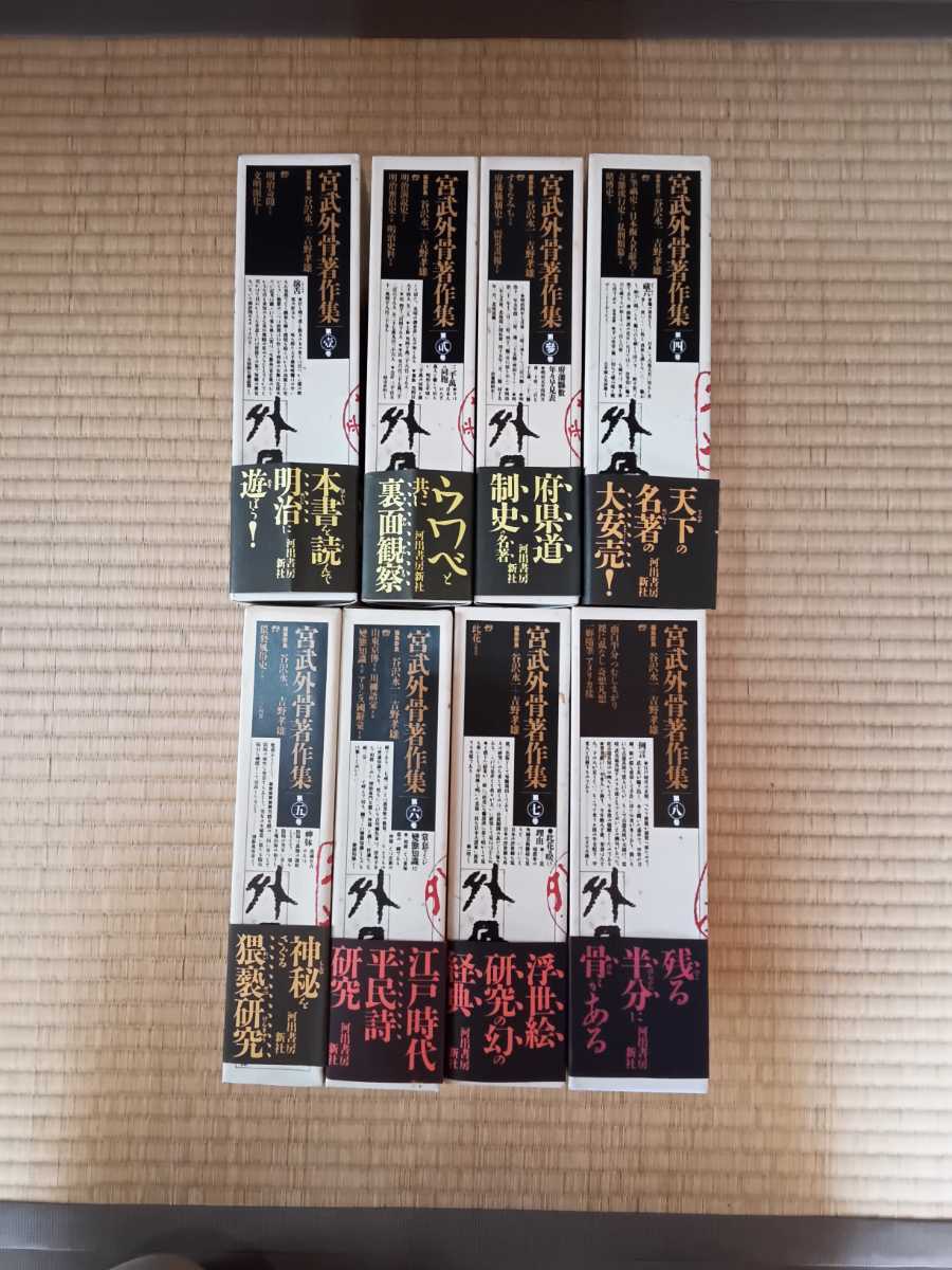 Yahoo!オークション - 宮武外骨著作集(全8巻) 河出書房新社 函 Yahoo!オークション - 宮武外骨著作集(全8巻) 河出書房新社 函