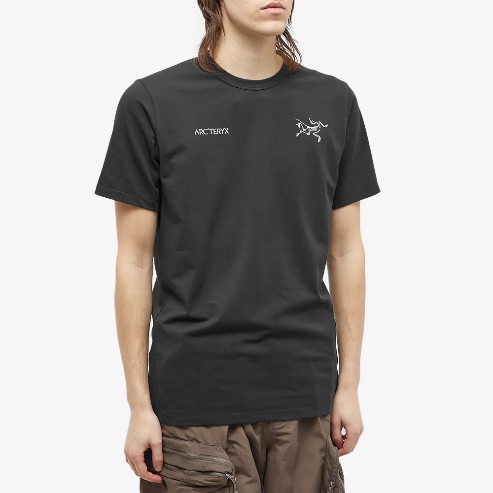 ARC'TERYX Captive Split L SS T Shirt 黒 Tシャツ | shalva.org.il