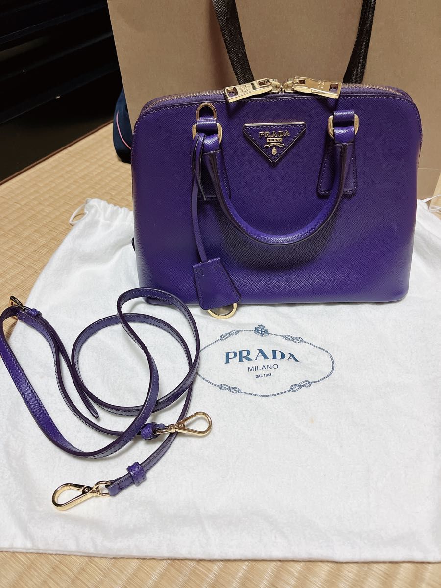 PRADA サフィアーノ 2way ミニ バッグ プラダ-connectedremag.com