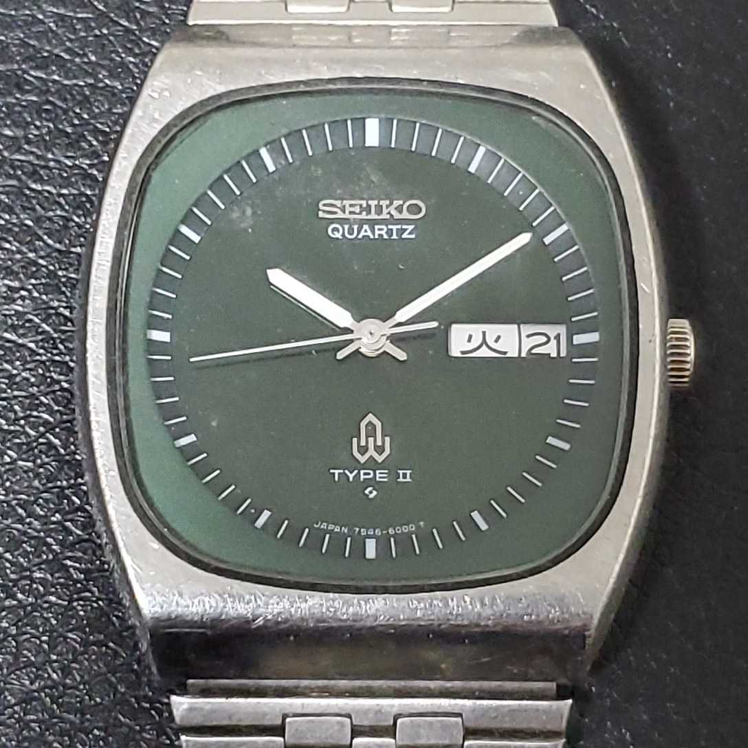 SEIKO セイコー TYPEⅡ メンズ腕時計 | www.endemocracia.bo