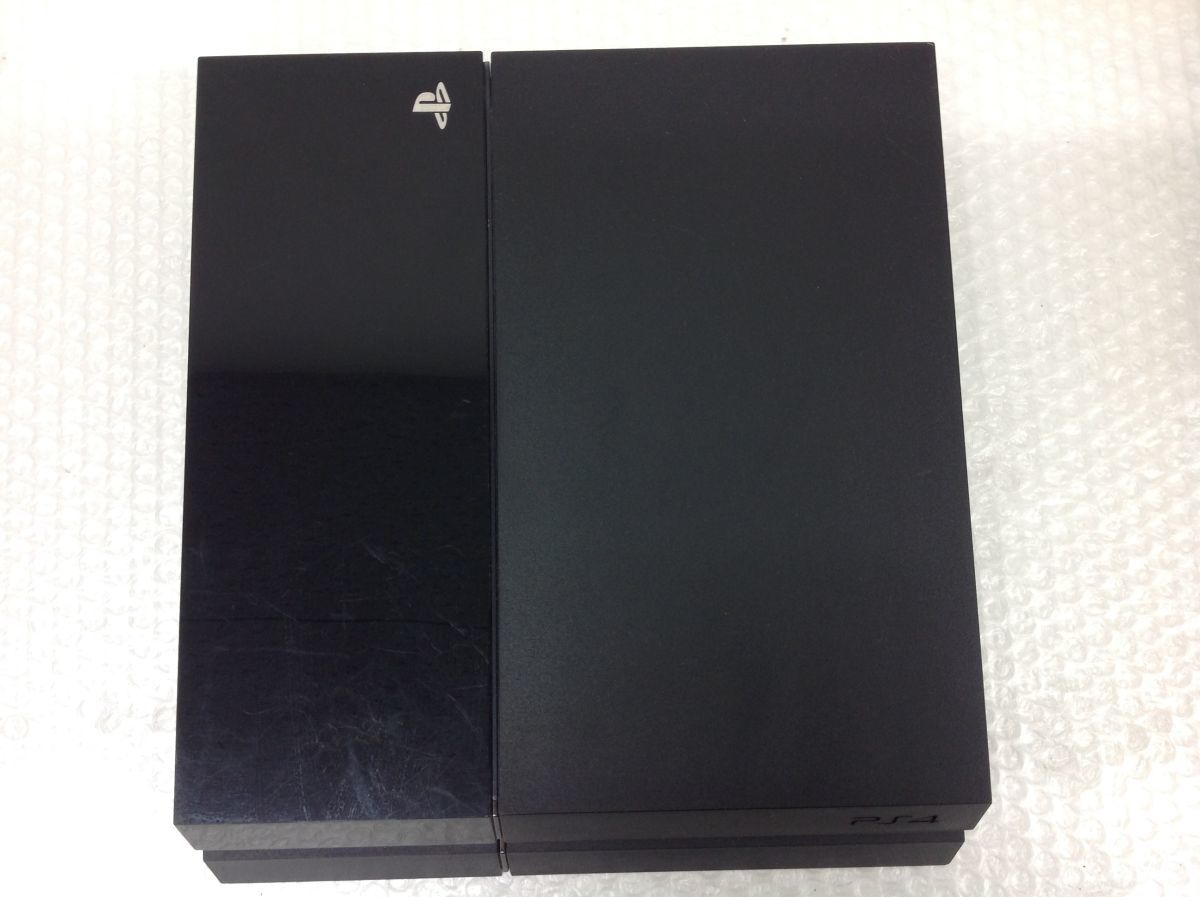 営KZ758-80 SONY PlayStation4 CUH-1000A 500GB ジェットブラック、コントローラー PS4 プレステ4 本体　初期化・動作確認済み_画像2