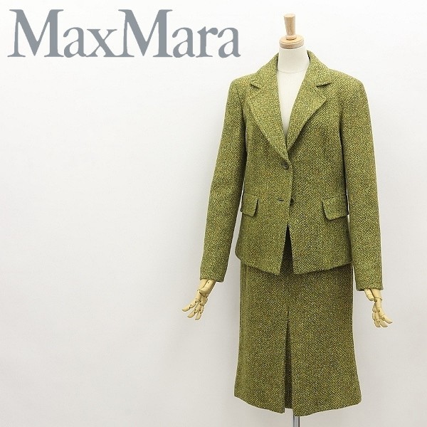 破格／定価8万】Max Mara ／ニットセーター&スカート (サイズM)-