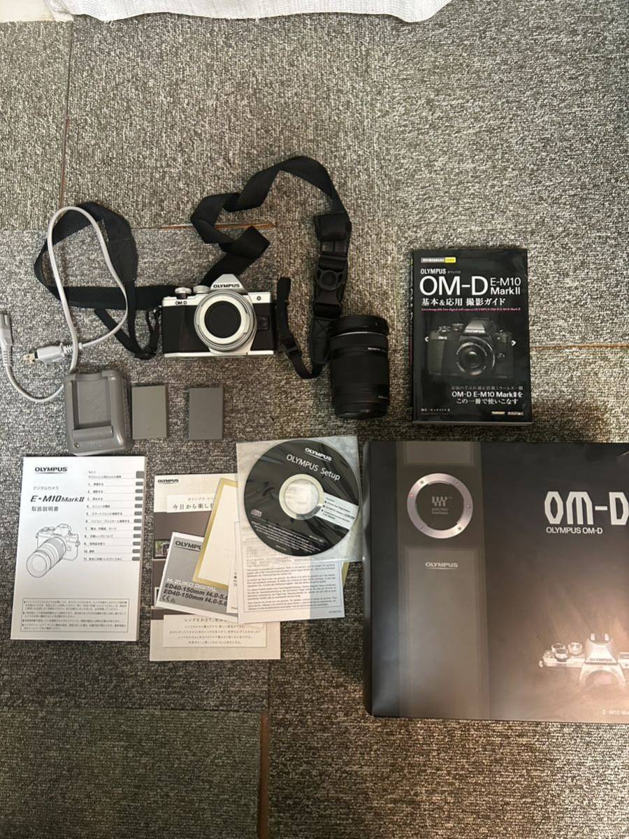 ネットワー 【中古美品】オリンパス OM-D E-M10 Mark II ミラーレス