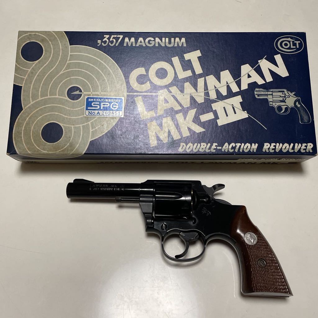 大注目】 ☆ コクサイ リボルバー モデルガン 合法品 バイオハザード