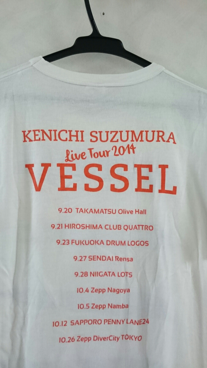 鈴村健一 Live Tour 2014 VESSEL Tシャツ サイズM 声優_画像2