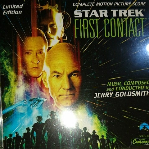  soundtrack Star Trek First * Contact Jerry * Gold Smith 