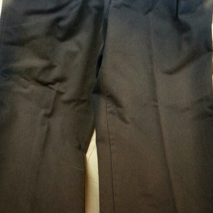  новый товар есть перевод SINACOVAsinakoba мужской two tuck брюки осень-зима предмет / темно-синий W76 см / обычная цена Y19800(18000+ налог )/ обе передний пара часть выцветание есть 