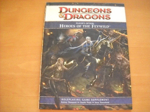 TRPG「DUNGEONS&DRAGONS PLAYER'S OPTION：HEROES OF THE FEYWILD」（洋書）D&D_画像1