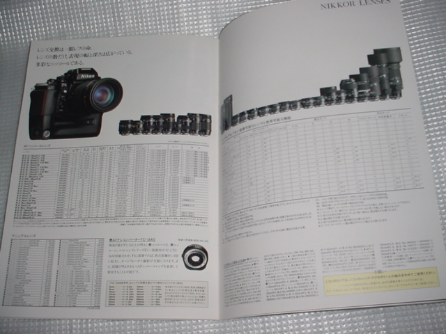 即決！1991年7月　ニコン　F4のカタログ_画像6