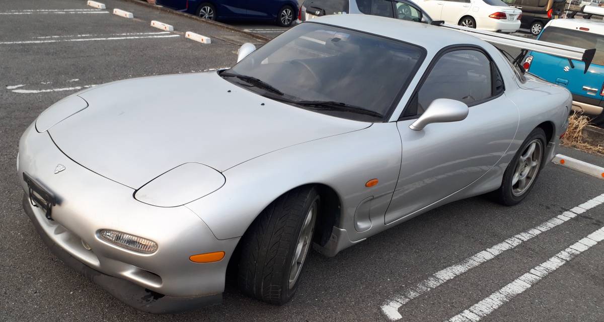  private exhibition Heisei era 4 year 1 type RX-7 FD3S 5MT 13B dealer car vehicle inspection "shaken" 31 year till engine 3 piece OH ending one shot starting RX7 rare 