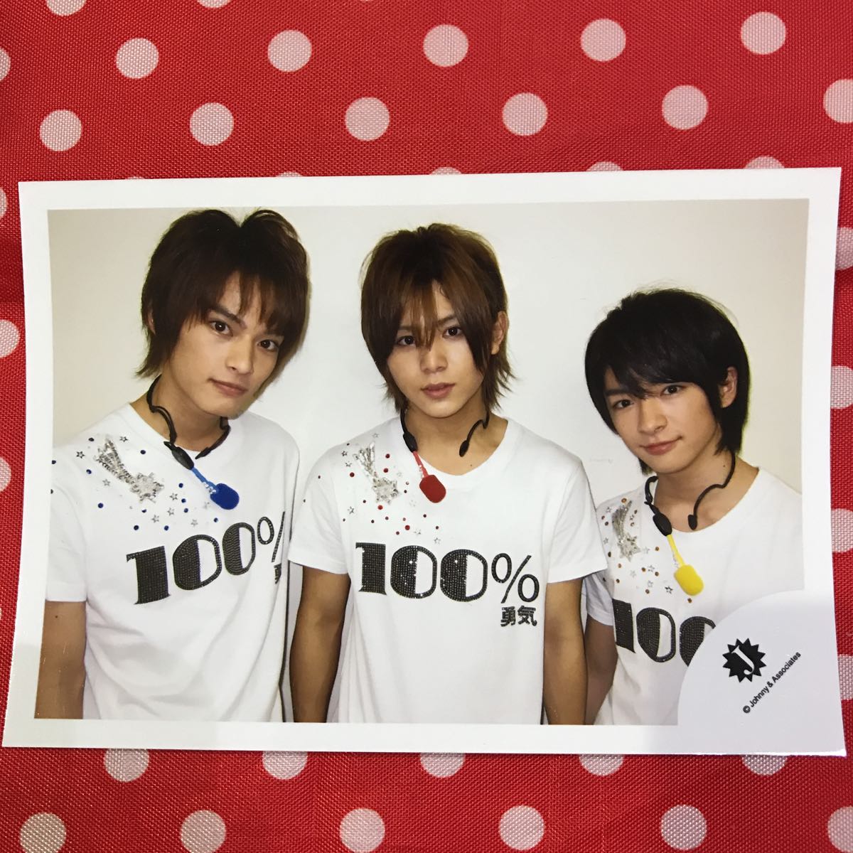 Hey!Say!JUMP/NYC/公式写真/山田涼介/知念侑李/中山優馬/ジャニーズJr.時代/Jロゴ/f_画像1