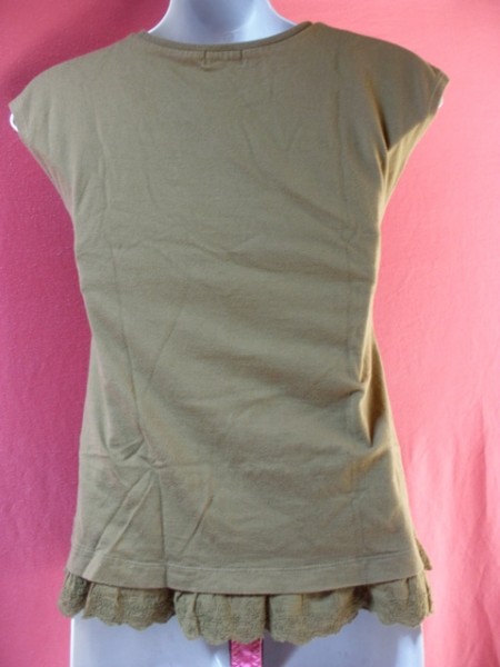 USED Kids COMME CA ISM tops size 120A moss green 