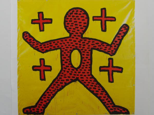 Keith Haring、No.5、希少画集画、新品額装付、状態良好、choco