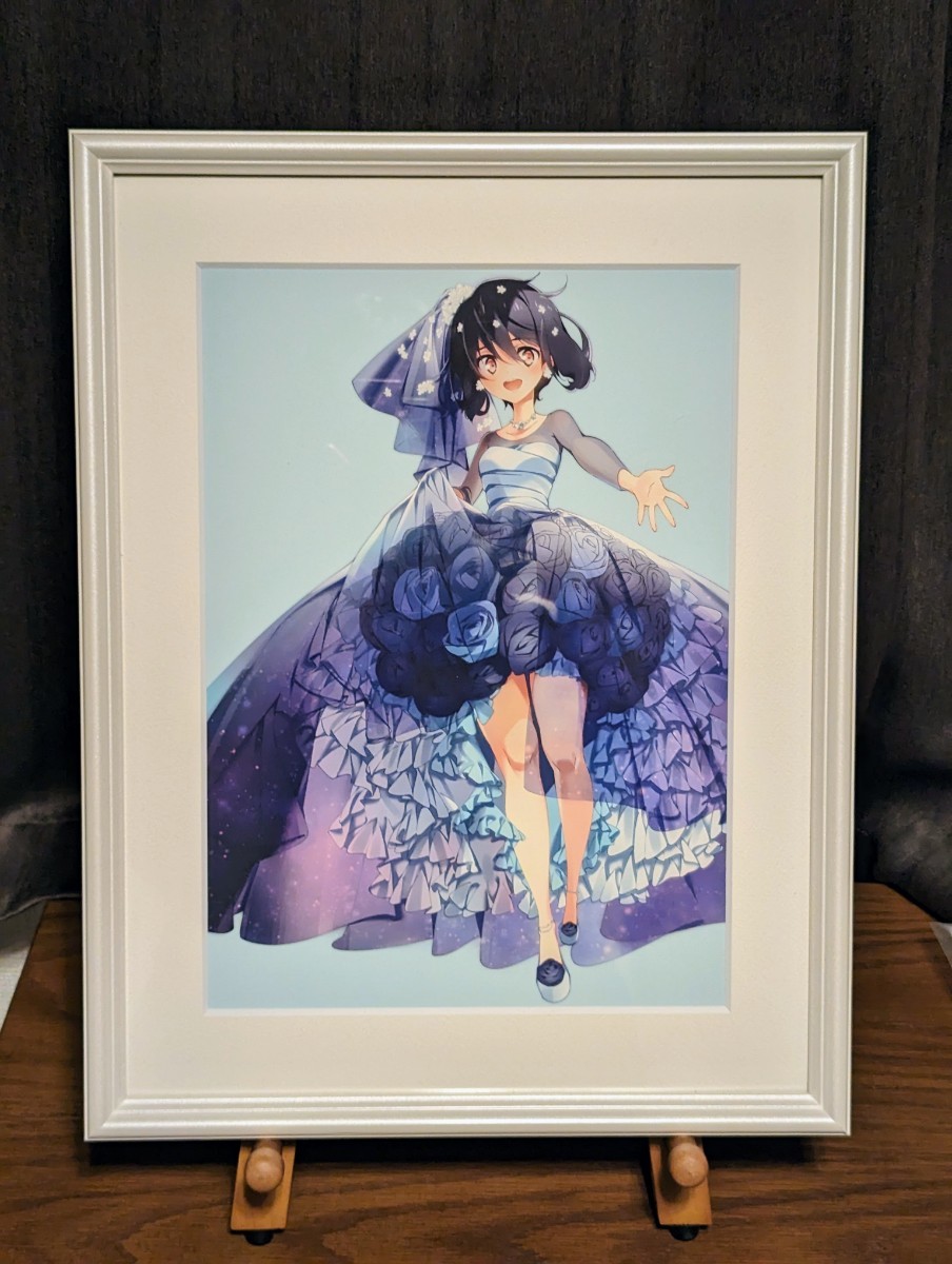 ゾンビランドサガ 水野愛 クリプトアート A4-