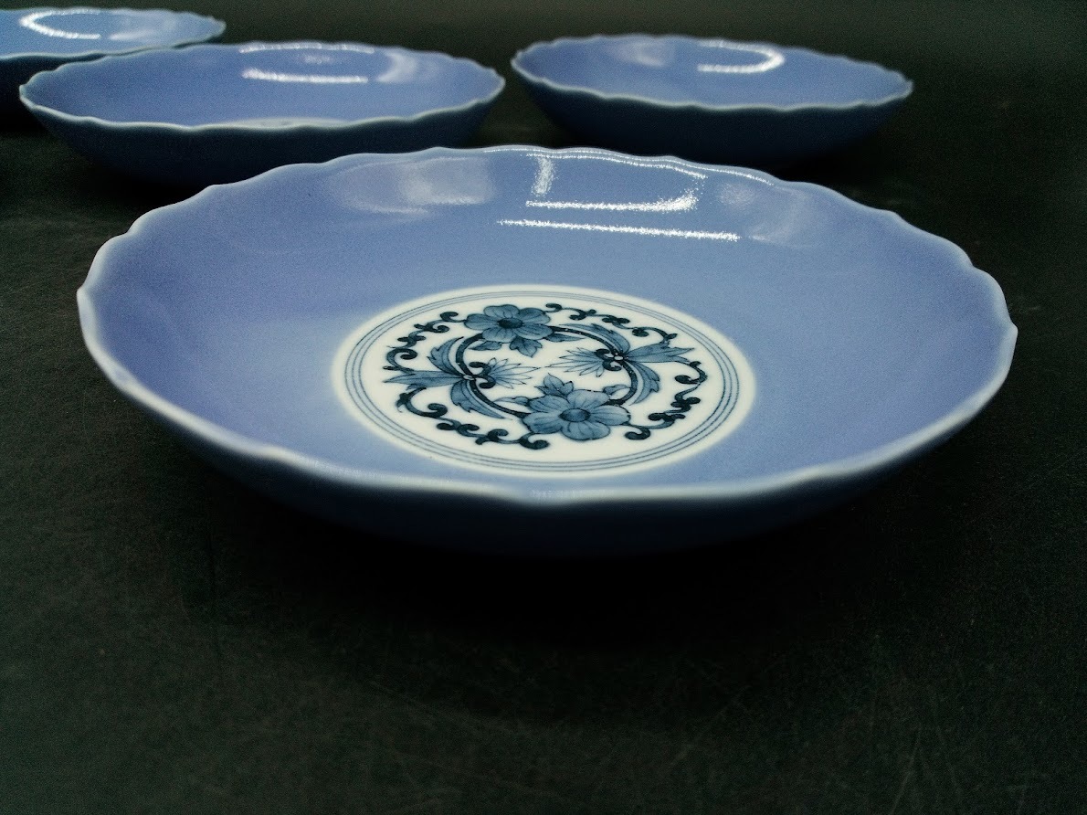 〇 たち吉 京紫 煮物皿 5枚 /たちきち /食器 /皿 /和食器_画像4