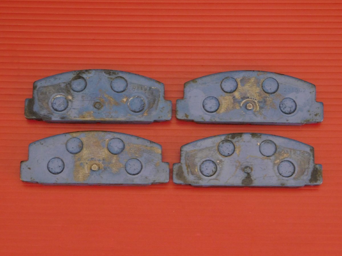 [ appraisal S] Mazda RX-7 FD3S front brake pad left right set thickness 6.4mm 2315G2