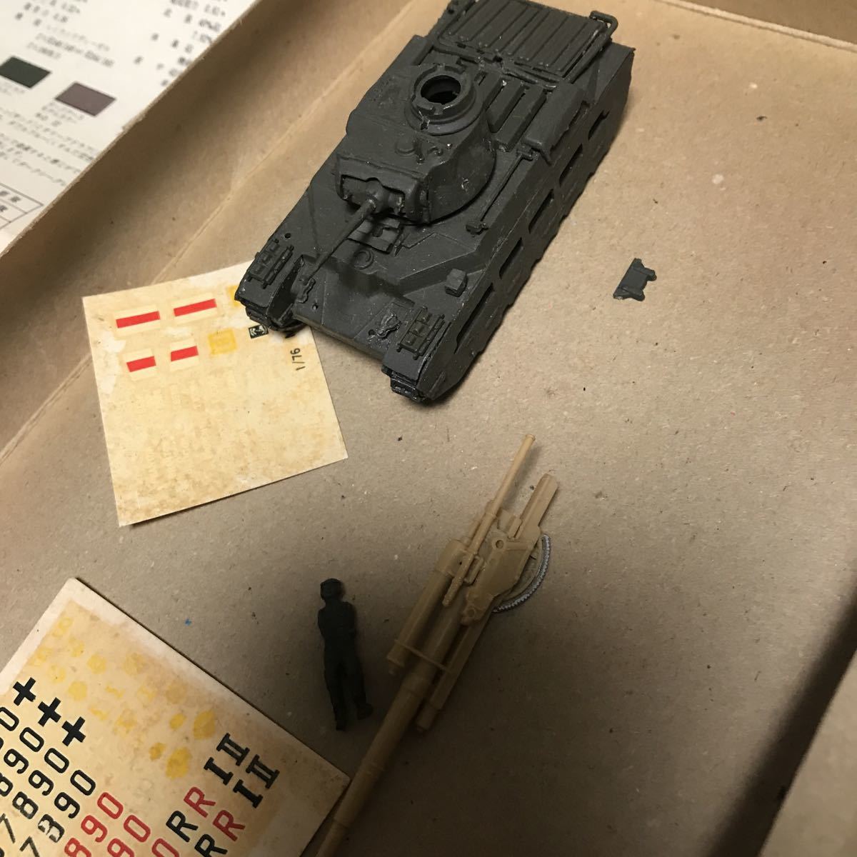  распроданный старый Fujimi 1/76 Англия .. танк ma Chill da сборка settled пластиковая модель редкость товар осмотр Tamiya 1/ Германия Япония 