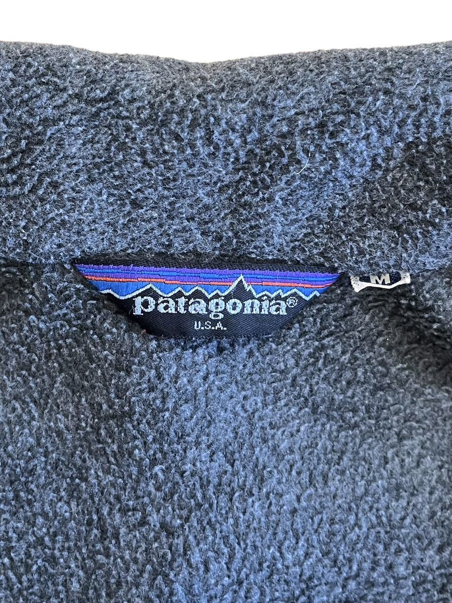 ★★★80's patagonia パタゴニア モンベル生産 ソフトシェル 裏フリース シェルドシンチラ似 ジャケット M 赤★★★_画像7