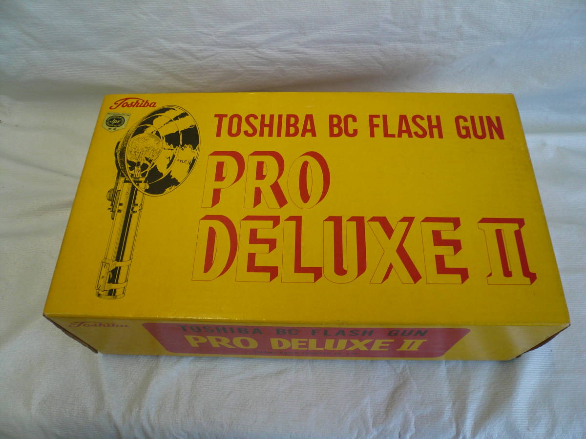 1960年代後半 TOSHIBA BC FLASH GUN PRO DELUXE Ⅱ 未使用・未開封