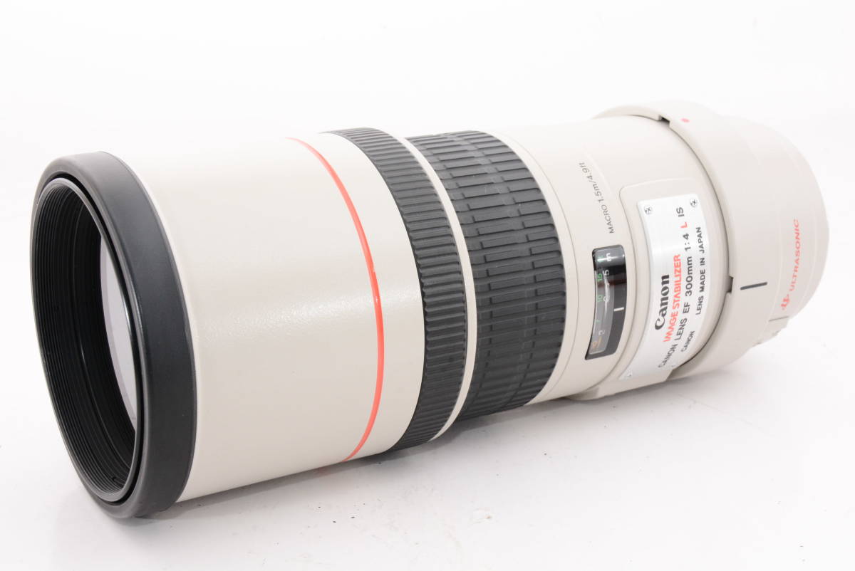外観並級】Canon 単焦点望遠レンズ EF300mm F4L IS USM フルサイズ対応