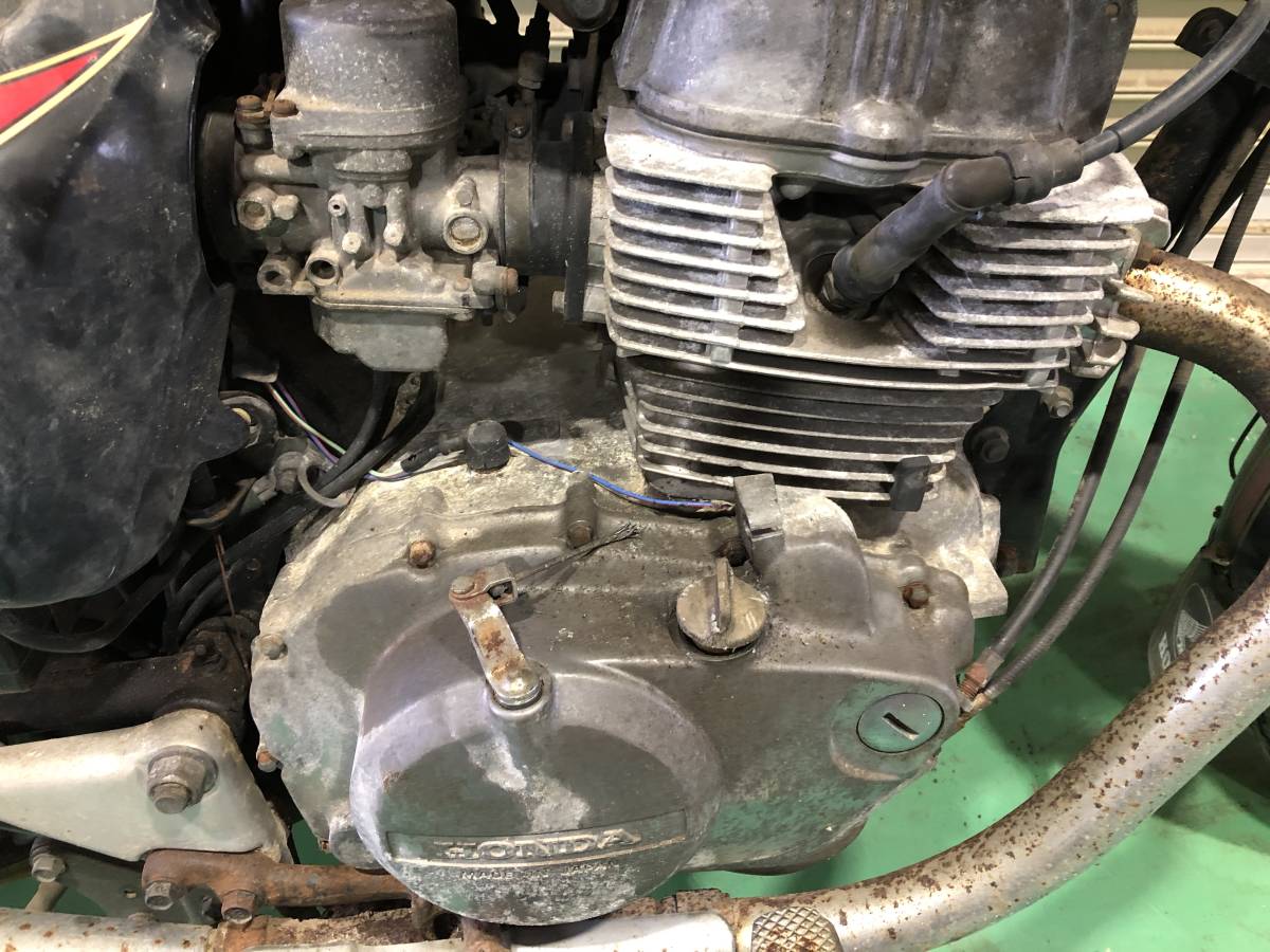 CM250T 国内物 エンジン静か ベース車両 ブラック ホーク バブ