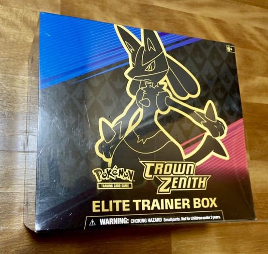 未開封】3BOXセット Crown Zenith エリートトレーナーボックス ELITE