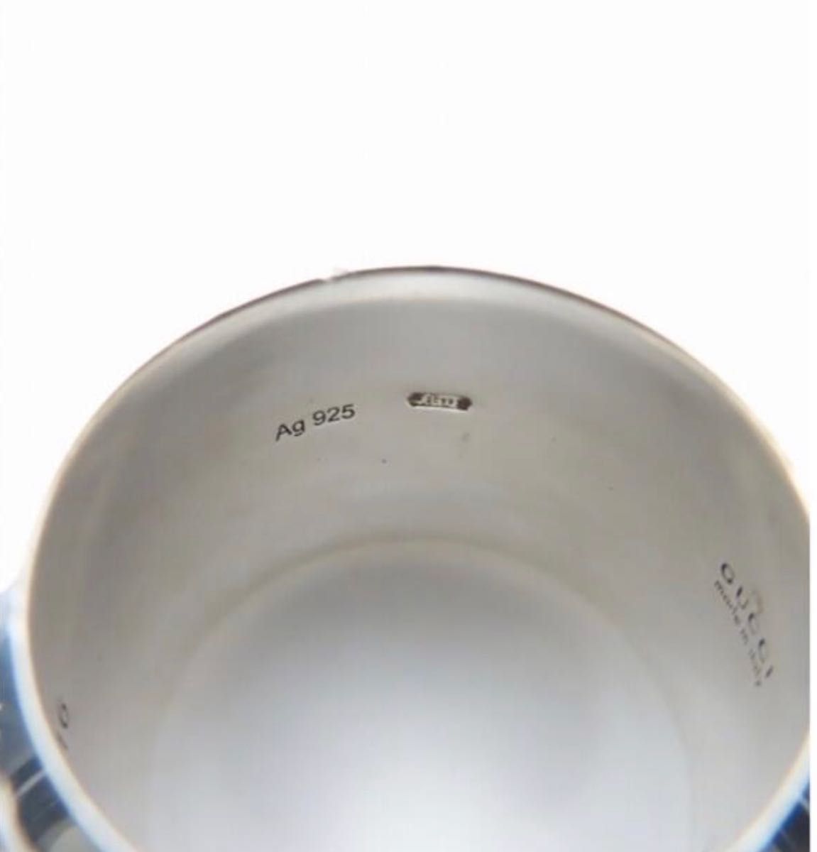 GUCCI グッチ キャットヘッド シルバーリング Ag925 15号