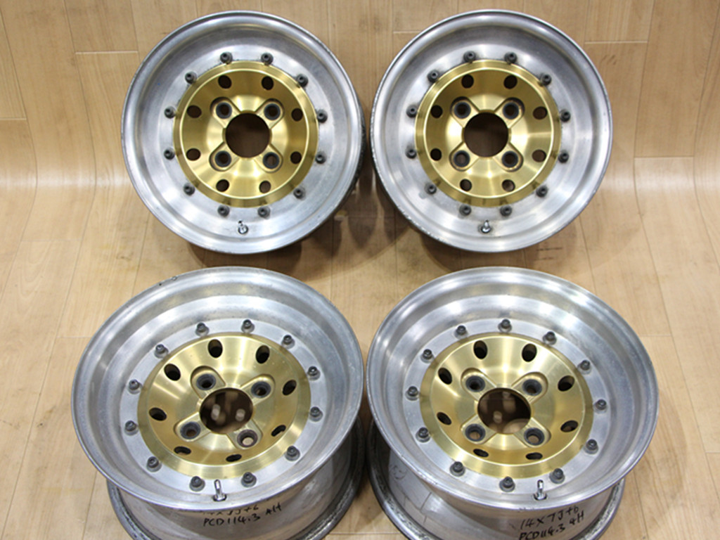 A932 旧車 激レア 希少 絶版 FURALCO RACING FORG レーシング フォージ 14X6J+7 7J+6 PCD114.3 JDM USDM AE86 ケンメリ ハコスカ GX71 GX70_画像1