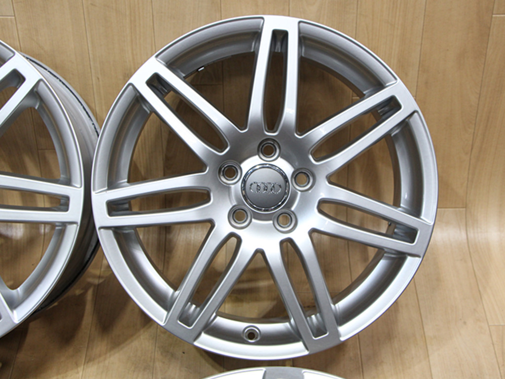 A937 希少 AUDI アウディ 純正 A3 S3 8P スポーツバック 18X7.5J+54 PCD112 ハブ径57 A4 A6 TT RS3 スタッドレス用 ワーゲン VW JDM 山梨県_画像2