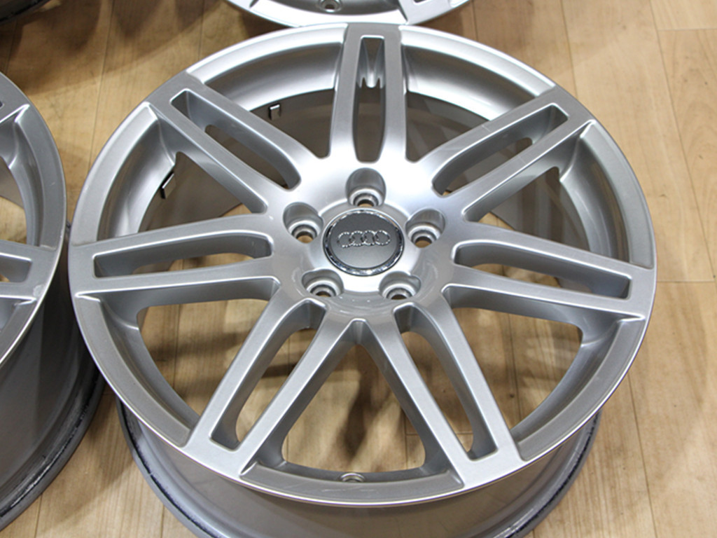 A937 希少 AUDI アウディ 純正 A3 S3 8P スポーツバック 18X7.5J+54 PCD112 ハブ径57 A4 A6 TT RS3 スタッドレス用 ワーゲン VW JDM 山梨県_画像5